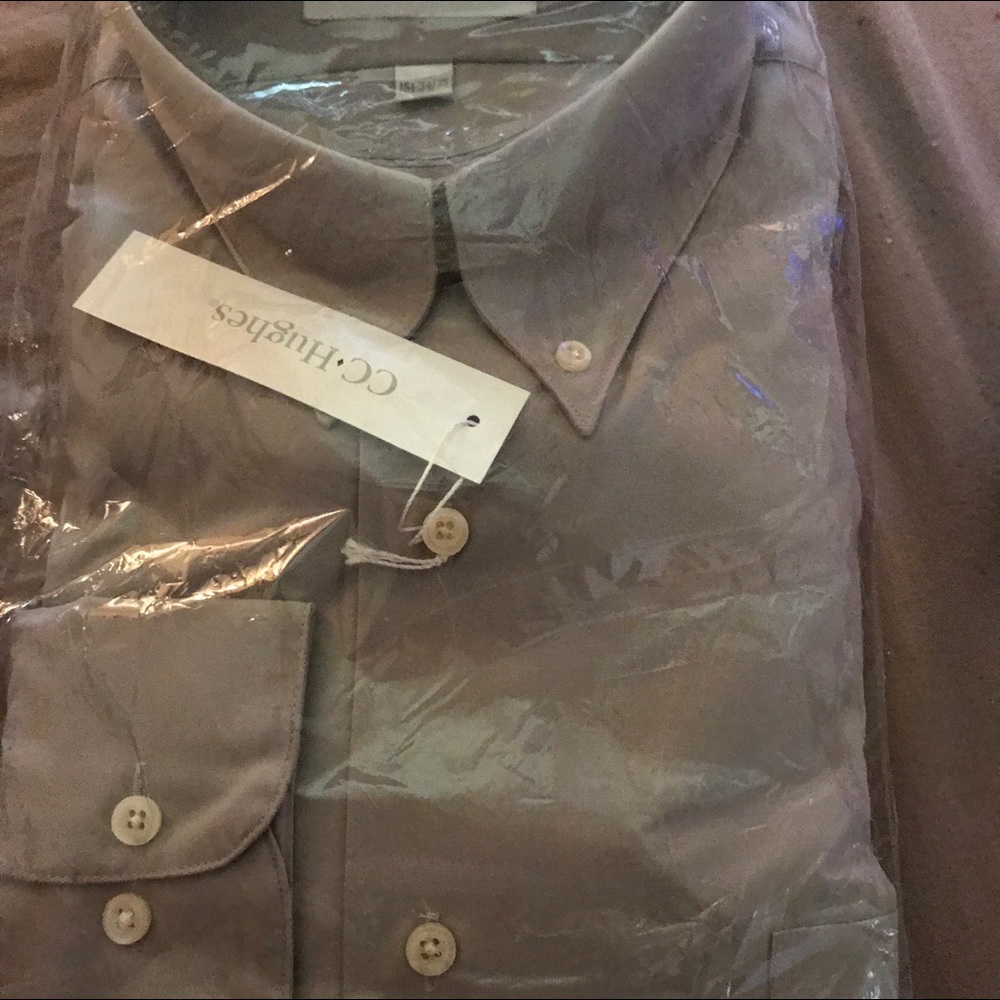Men's dress shirt CC *Hughes  size 161/2-34/35