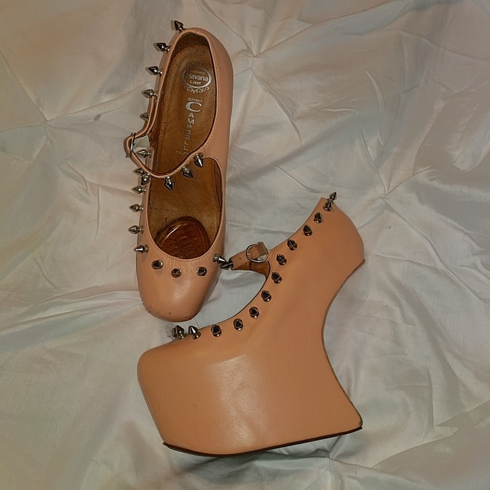Jeffrey Campbell Pink Nightwalk with Spike