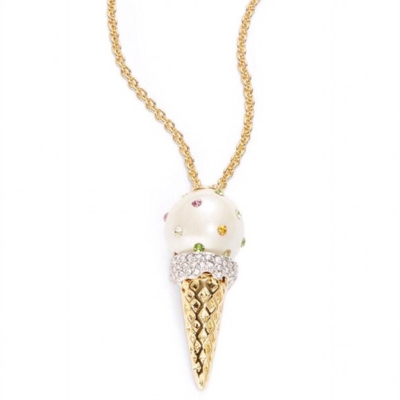 🎉Sale🎉NWT Kate Spade ice cream cone necklace - Picture 5 of 6