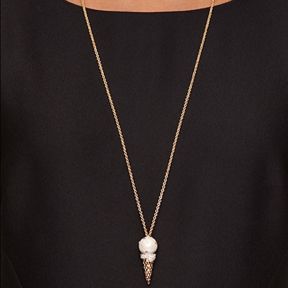 🎉Sale🎉NWT Kate Spade ice cream cone necklace - Picture 6 of 6