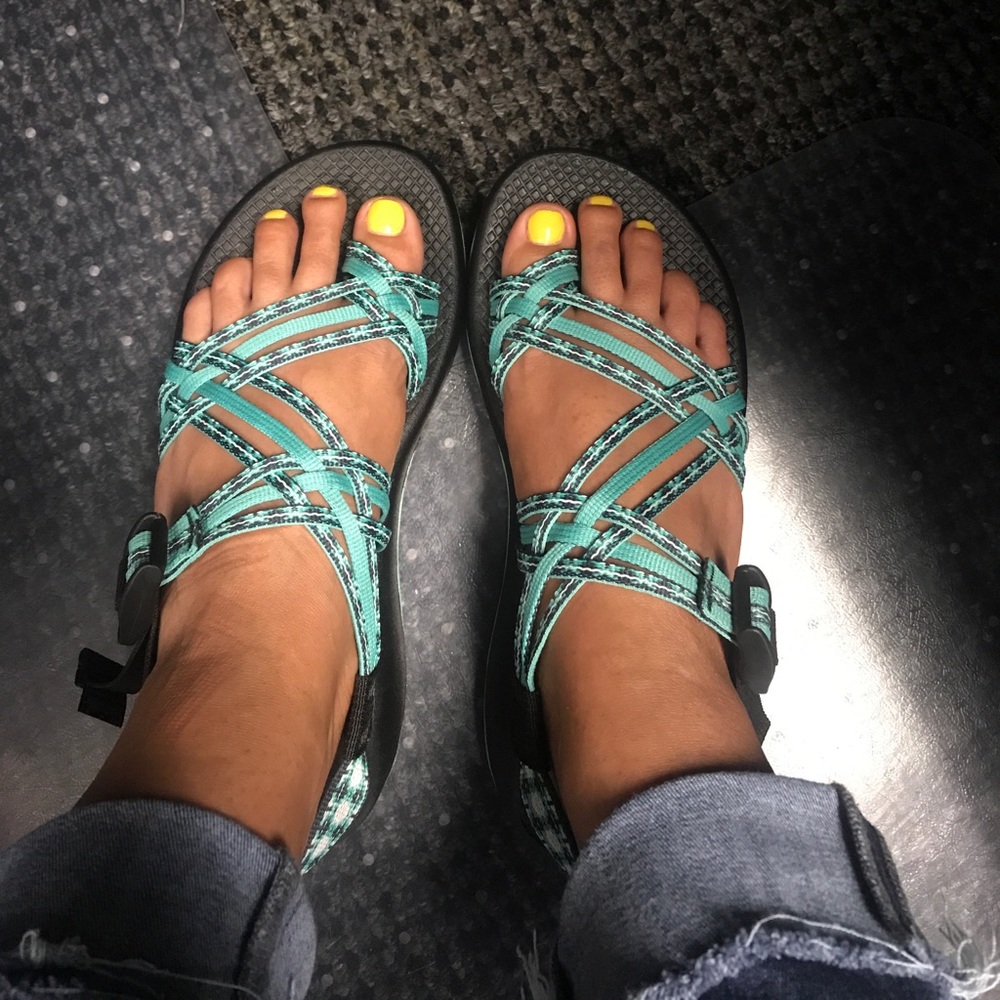 Teal ZX3 chacos