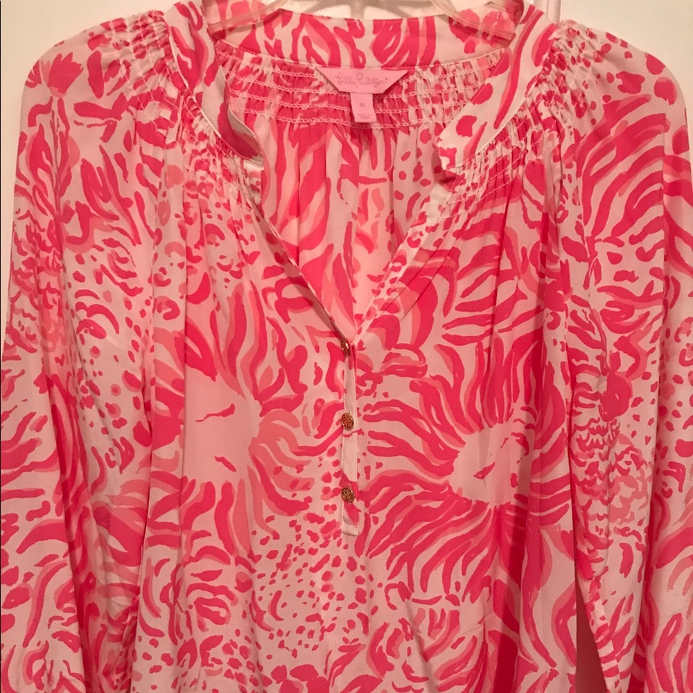 Lilly Pulitzer Silk Top