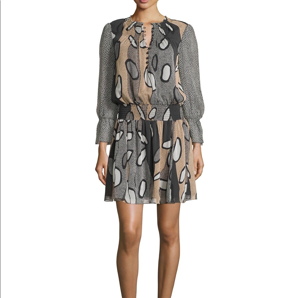 DVF blouson dress