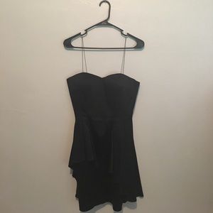 Black cocktail dress