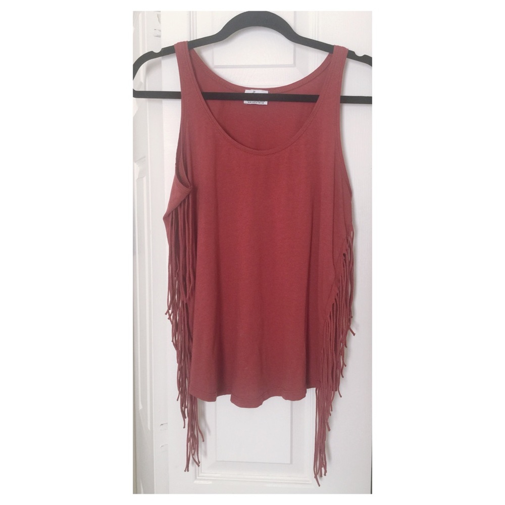 ZARA Fringe Tank Top
