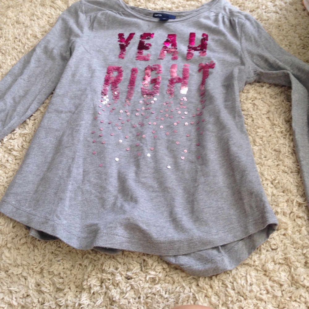 A long sleeve shirt.