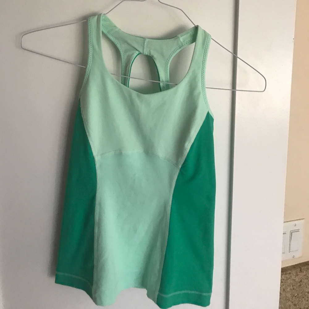 Lululemon Athletica compression yoga tank