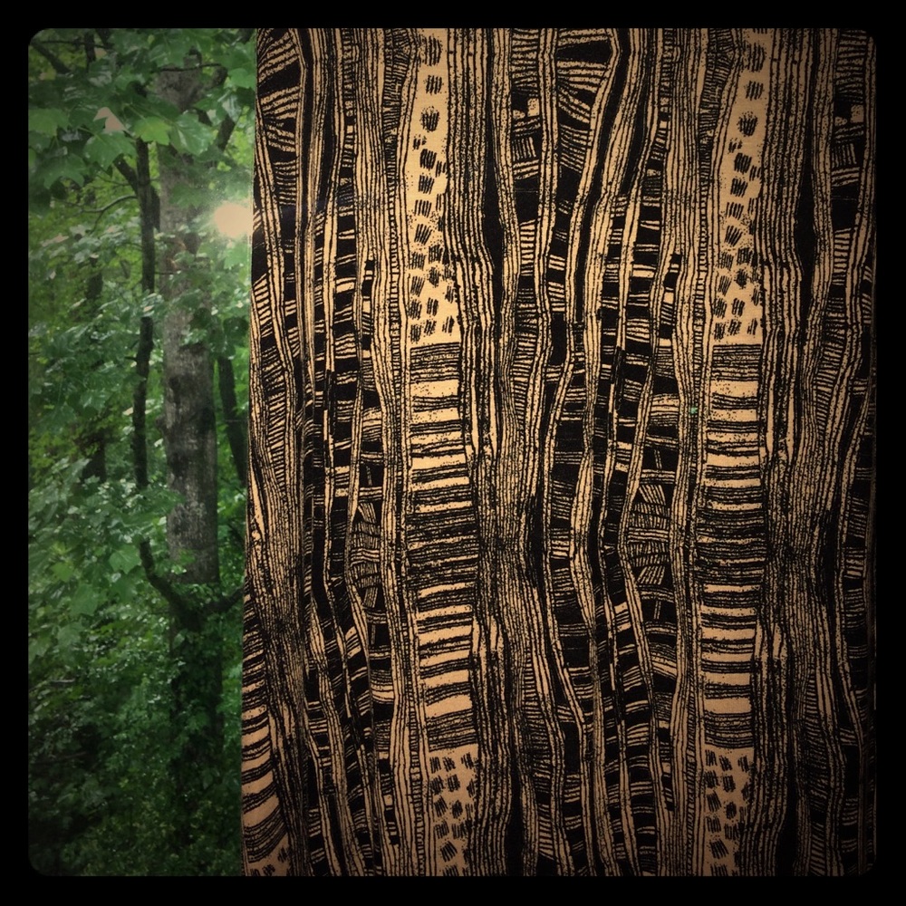 Sophie Max Tribal Print Maxi Skirt
