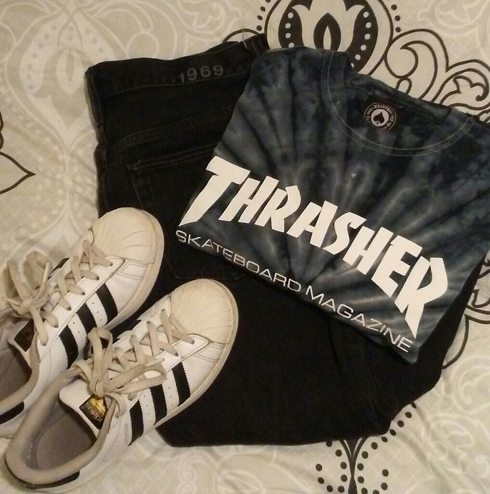 THRASHER Tie Dye T-shirt