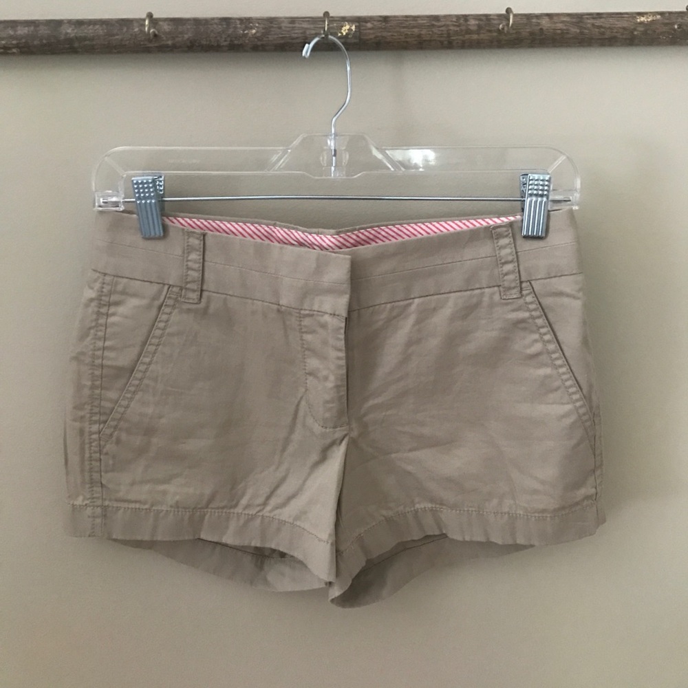 J. Crew chino shorts