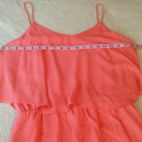 Mossimo Coral Maxi Dress. Size Med. EUC. - Picture 7 of 8