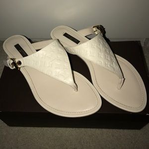 Authentic Louis Vuitton sandals