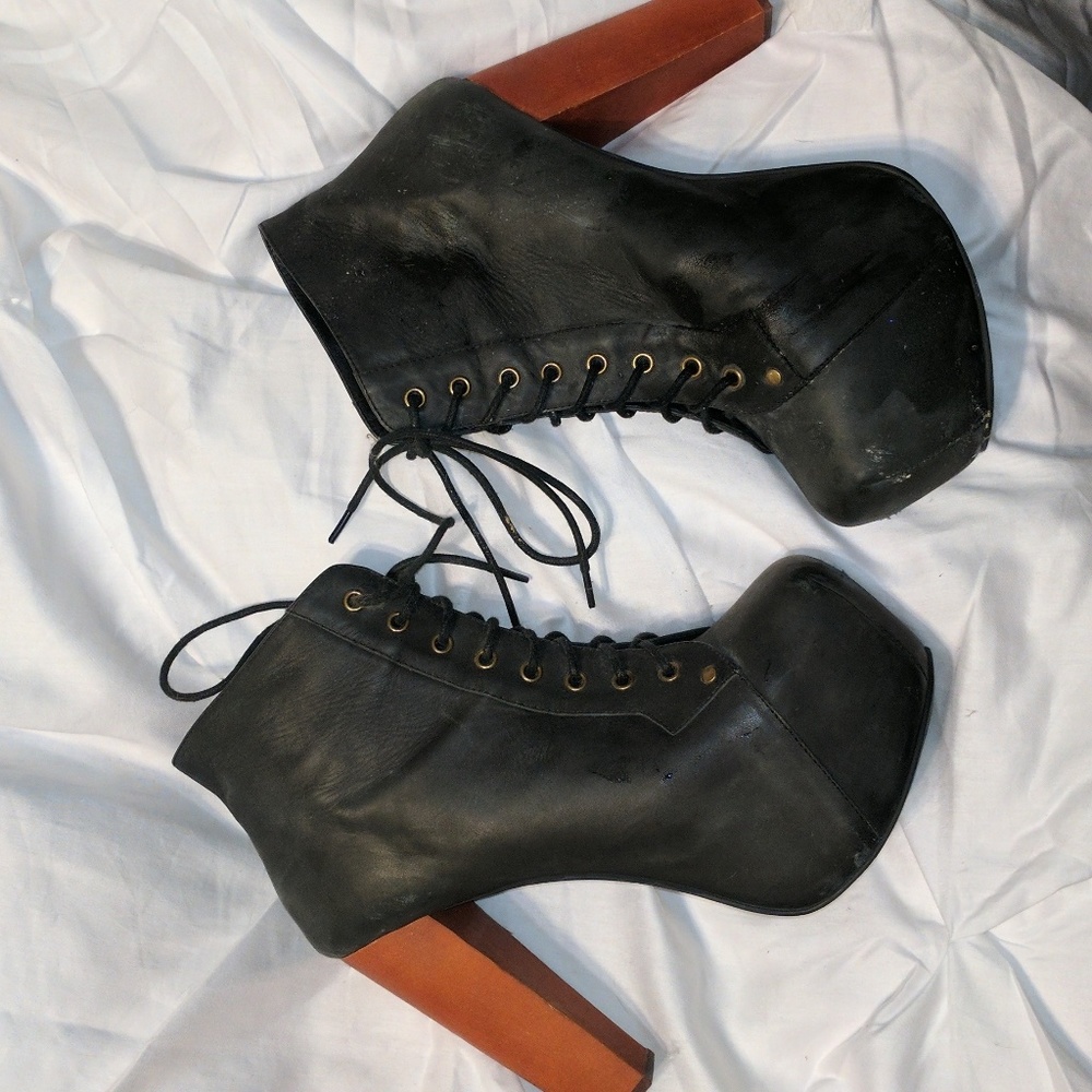 Black Jeffrey Campbell Lita