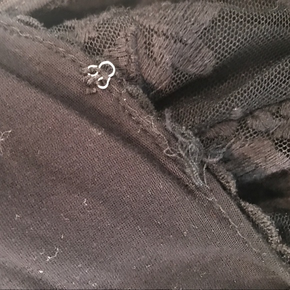 NWOT Free People black lace flowy dress beach - Picture 4 of 4