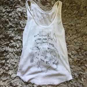 Free People Graphic Tank Top