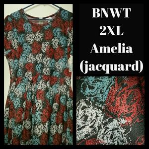 BNWT LuLaRoe 2XL Amelia dress CROSS POSTED