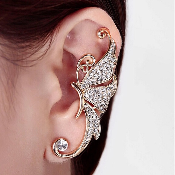 Jewelry - Butterfly earring clip on