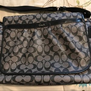 Coach Diaper Bag (messenger style)