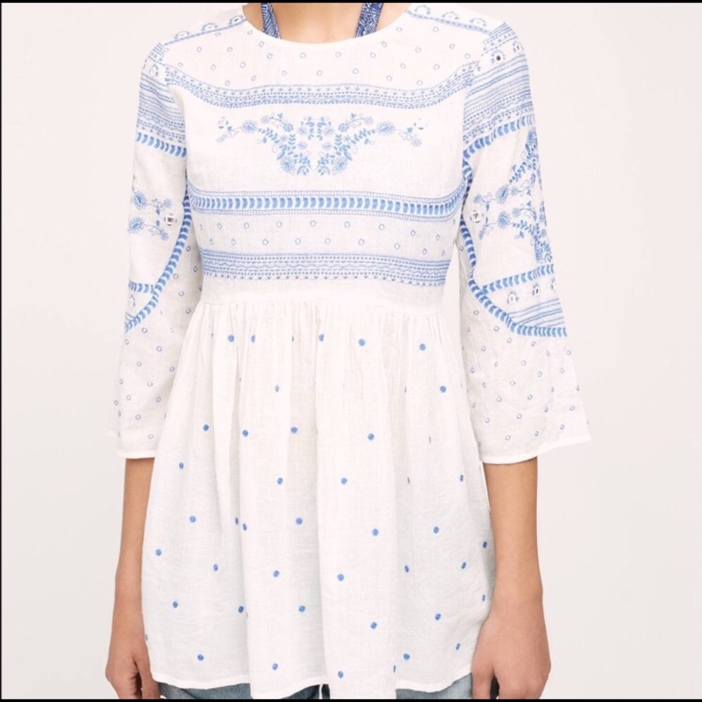 ANTHROPOLOGIE Mermaid small tunic!
