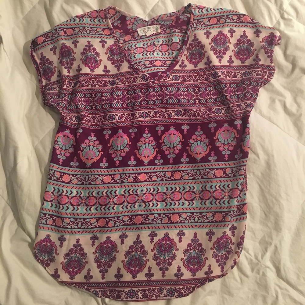 Patterned top