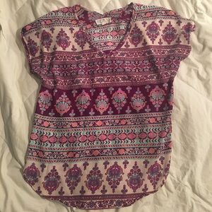 Patterned top