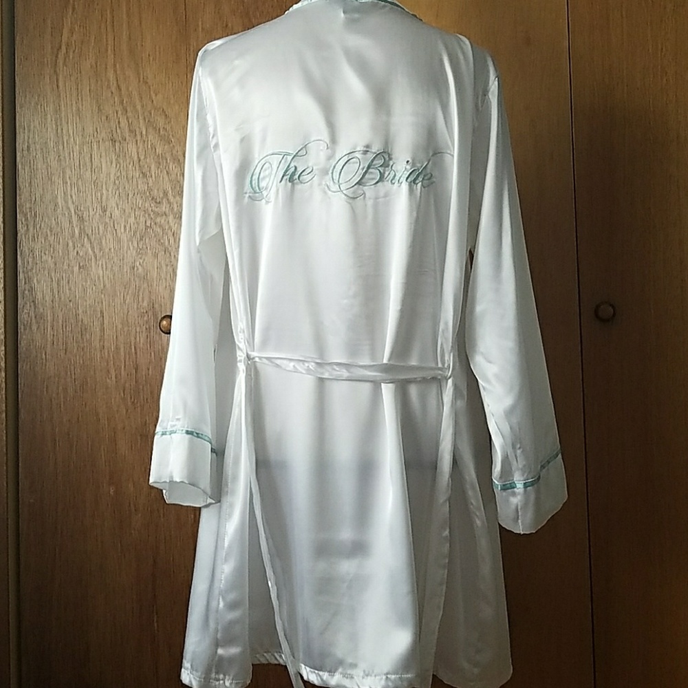 Bride Satin Robe Size M