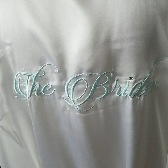 Bride Satin Robe Size M - Picture 2 of 4