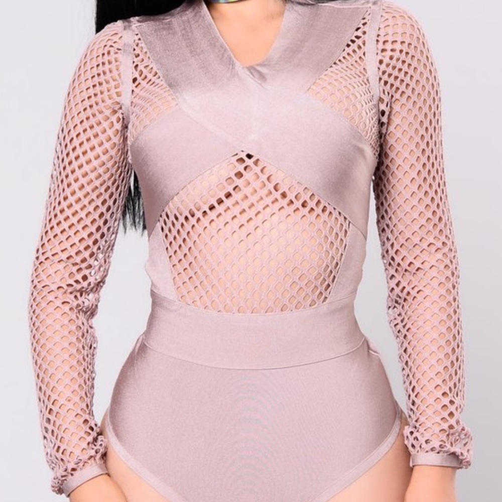 Netted body shot