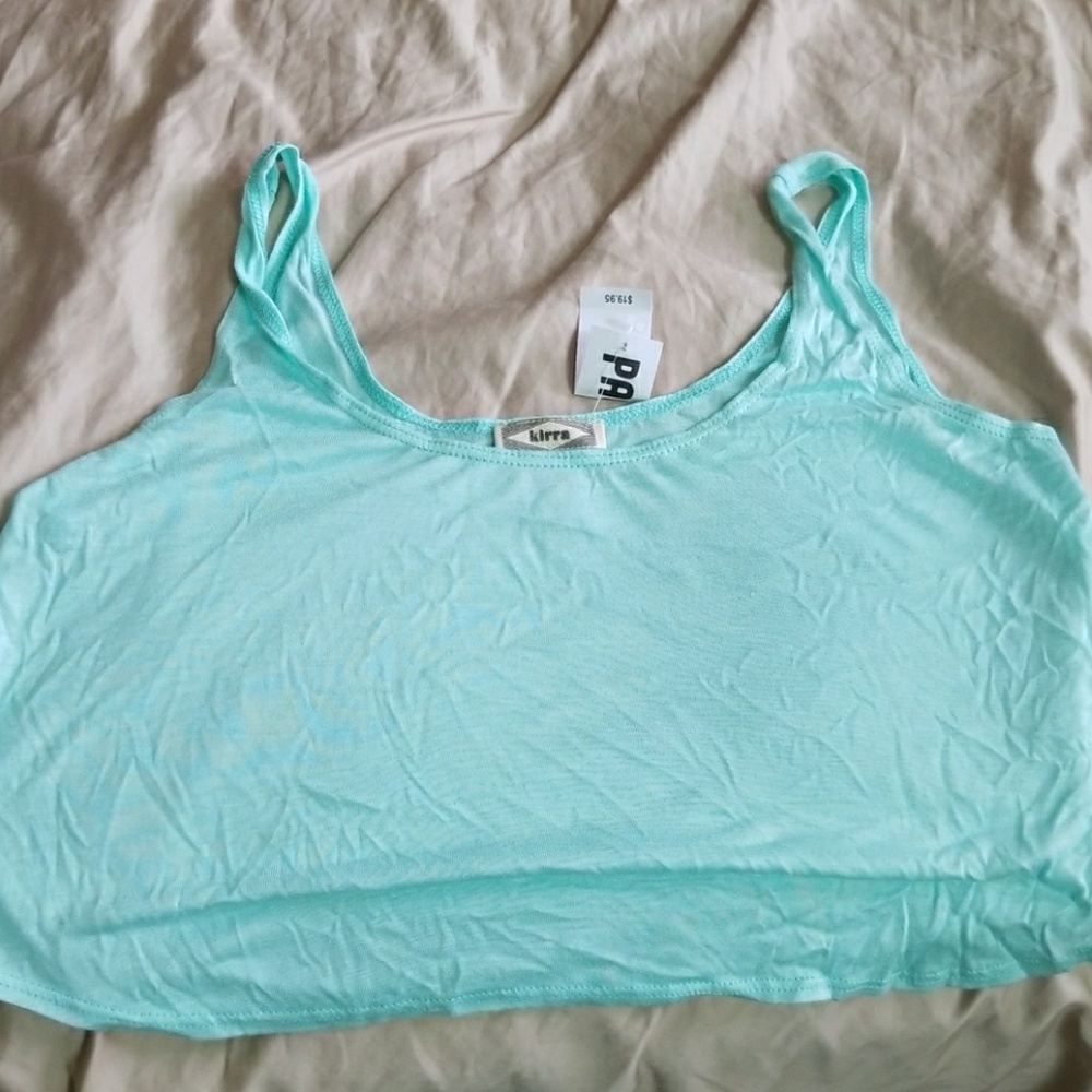 Mint Crop top