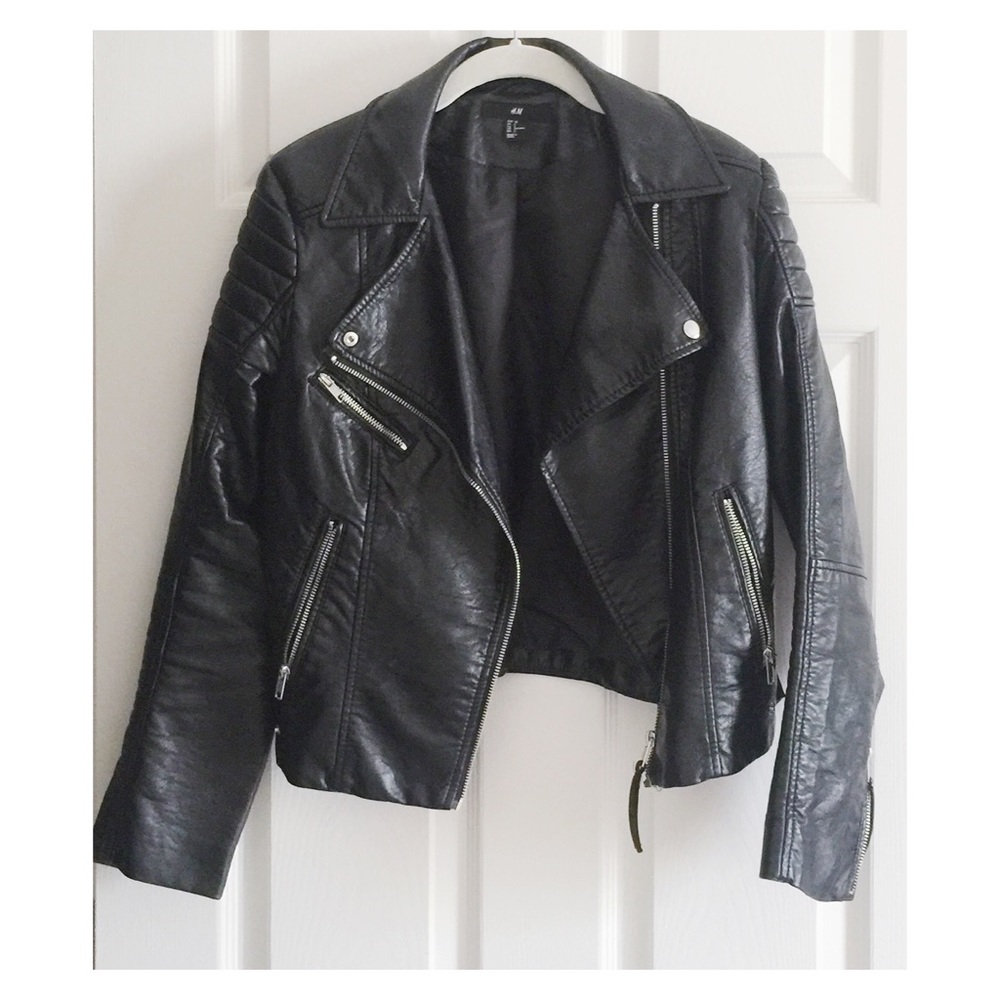 Classic Black Leather Jacket