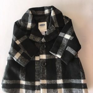 Infant Plaid Pea Coat