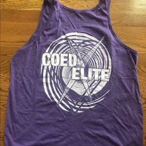 Cheer Extreme Coed Elite Purple Tank