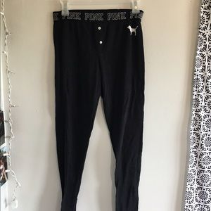 Victoria's Secret pink pajama pants