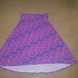 Lularoe peacock azure