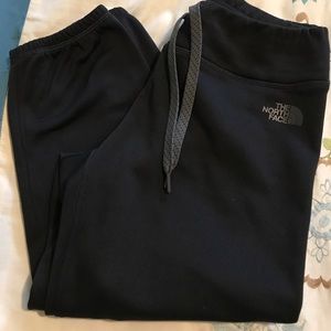 North Face cropped sweat pant