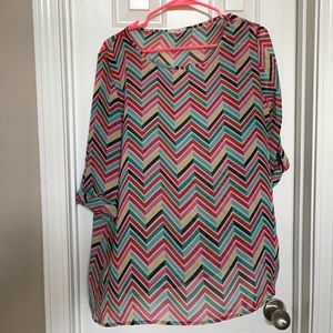 Chevron Blouse