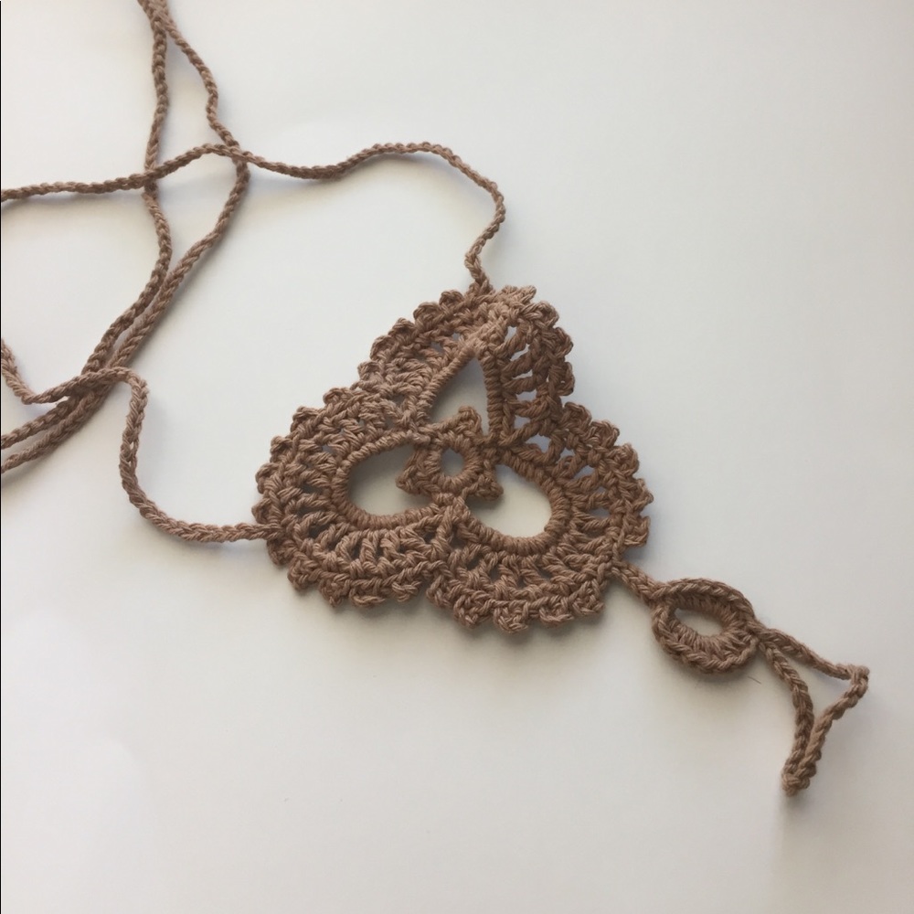 Cute Crochet Ankle/Toe Footless Sandal🌼 - Picture 2 of 4