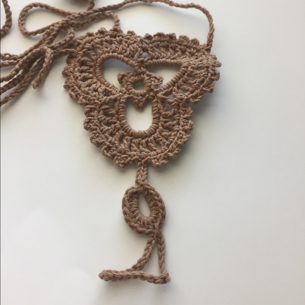 Cute Crochet Ankle/Toe Footless Sandal🌼 - Picture 4 of 4