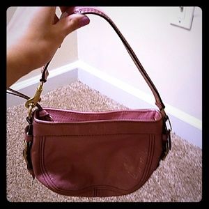 Pink Coach Purse