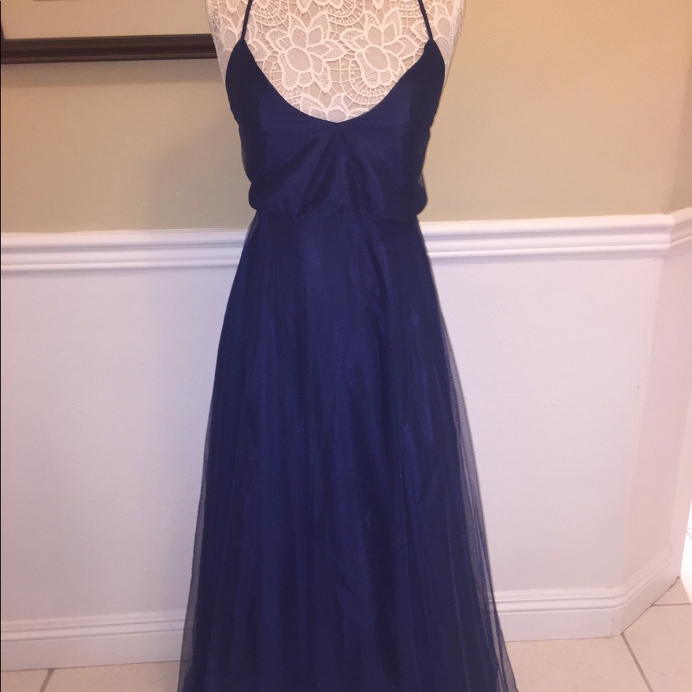 Blue gown