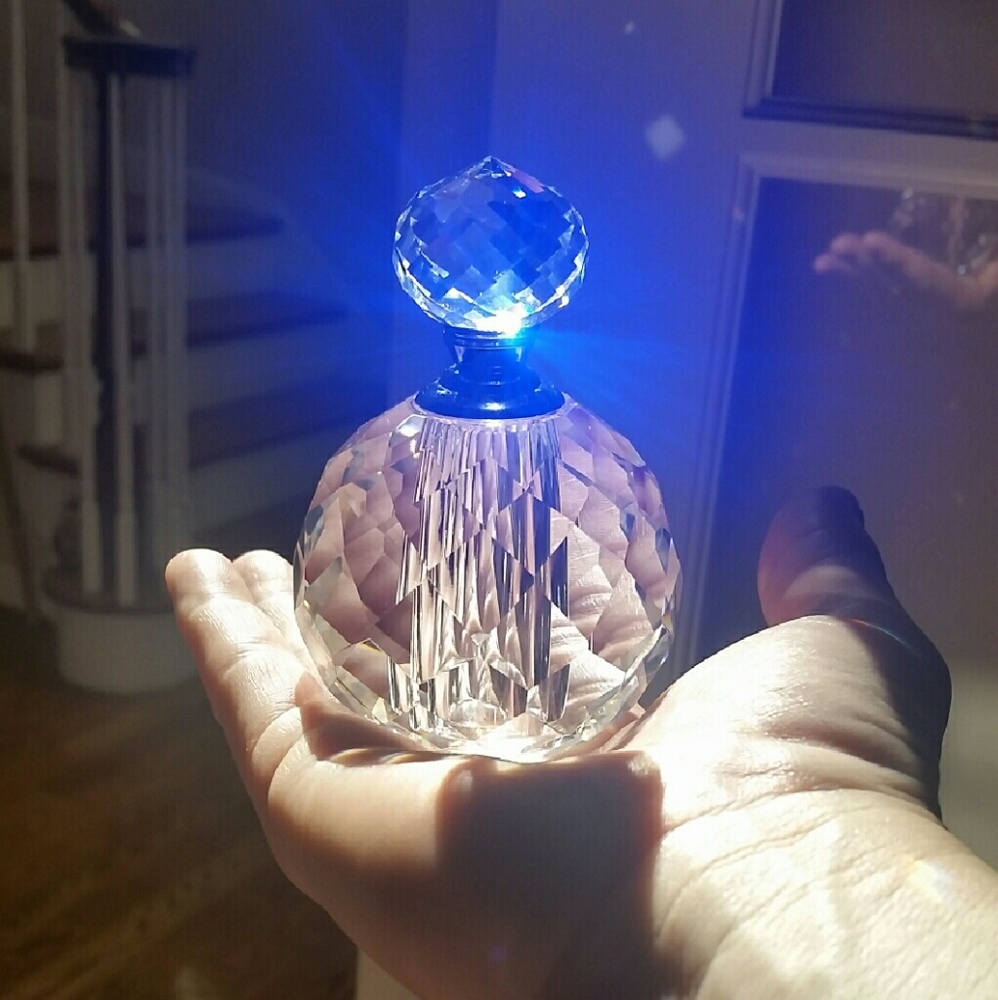 Oleg Cassini Crystal Perfume Bottle