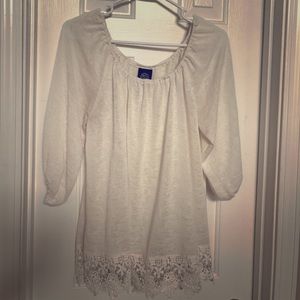 Beige Embellished Top