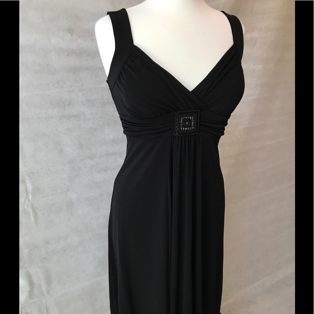 Black bead detail En Focus Studio Dress