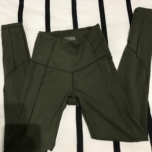 Knockout VS Olive Green Leggins