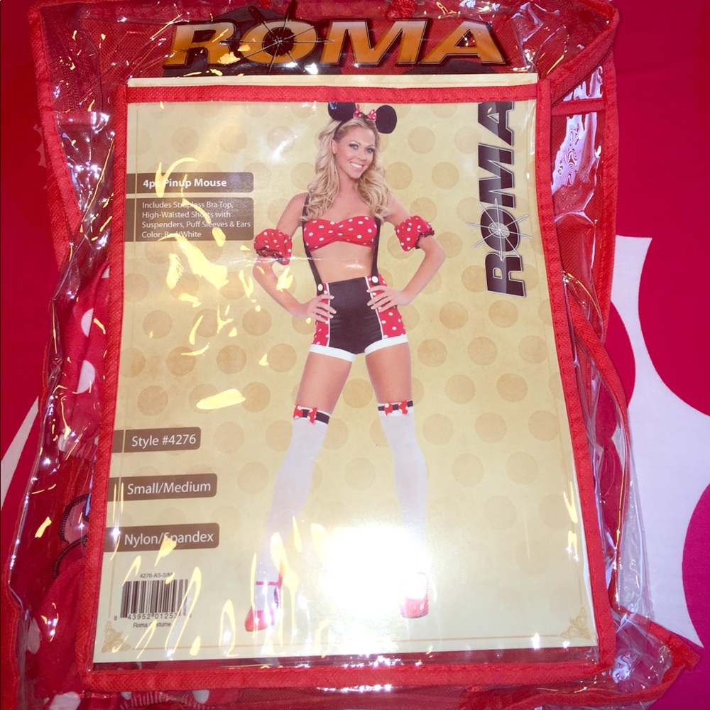 SEXY ROMA MINNIE MOUSE COSTUME!