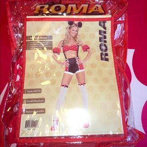 SEXY ROMA MINNIE MOUSE COSTUME!