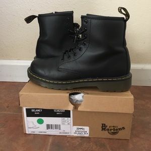 Children's black Doc Martens