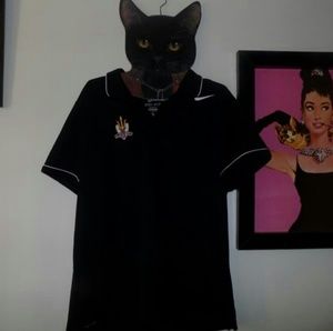 Nike Sun Devil's Black Short Sleeve Gold Shirt