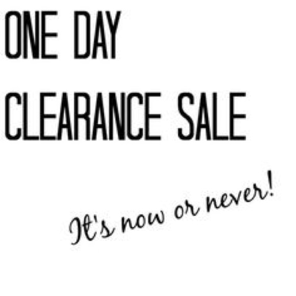 One day clearance