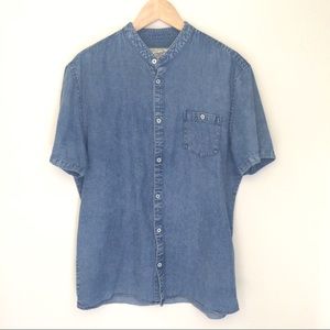 M.F.G. Blue Jean Button Down